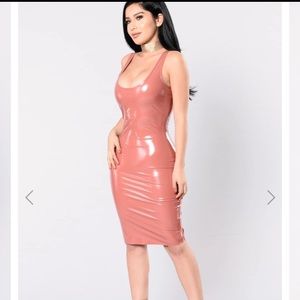 Fashion Nova What The Faux Dress